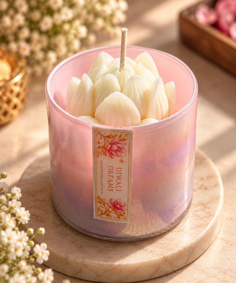 Diwali Dreams candle