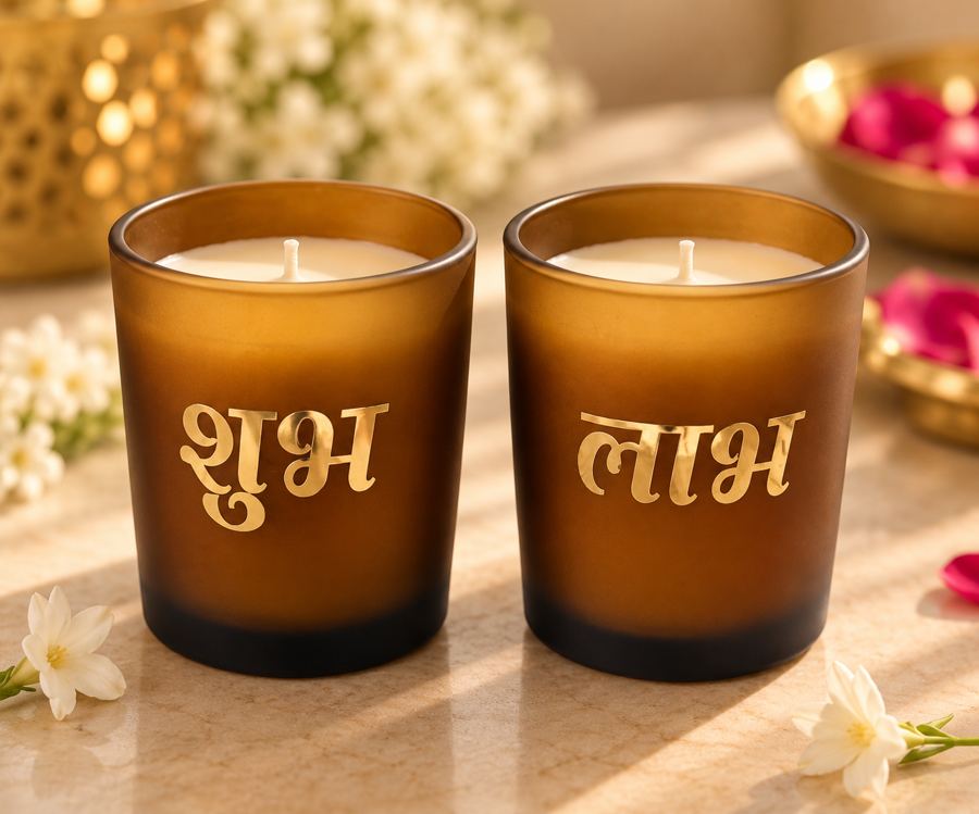 Shubh Labh pair candle